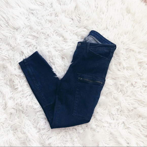 Helmut Lang Denim - • Helmut Lang • Ankle Skinny Zipper Jeans 28